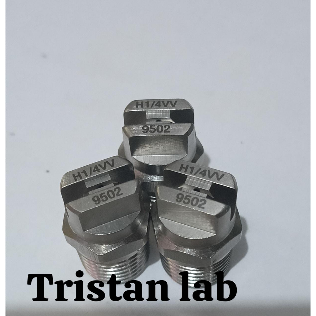 หัวฉีด V jet Stainless 1/4 (9502) V1/4 Jet Flat Fan Spray หัวฉีด