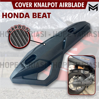 ฝาครอบท่อไอเสีย คุณภาพสูง สําหรับรถจักรยานยนต์ HONDA BEAT OLD BEAT NEW BEAT KARBU เพื่อเบรก