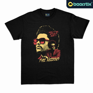 Bearstix เสื้อยืดลําลอง แขนสั้น พิมพ์ลาย Bootleg The Weeknd - Kaos After Hours - Baju Abel Makkonen Tesfaye สไตล์สตรีท