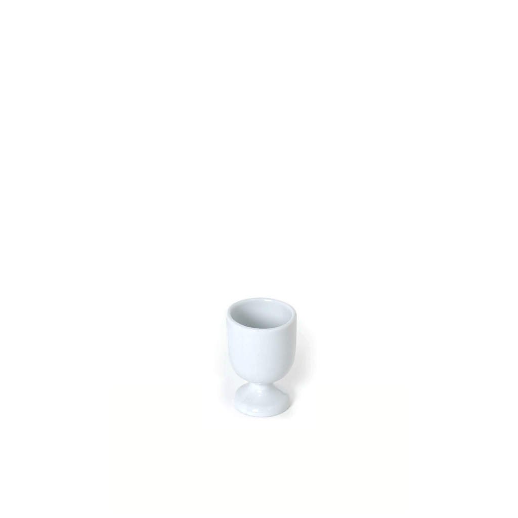 Ticarts Tableware Hudson Egg Cup - Aesthetic Porcelain Ceramic Egg Cup