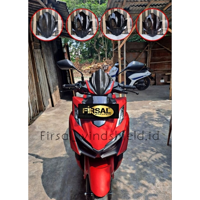 ใหม่ล่าสุด VARIO 160 ABS / CBS TRANSFORMER VISOR FIRSAL_WINDLIELD