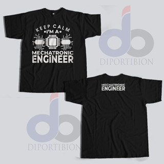 เสื้อยืดแขนสั้น พิมพ์ลายวิศวกรรม MECHATRONIC ENGINEER สําหรับผู้ชาย