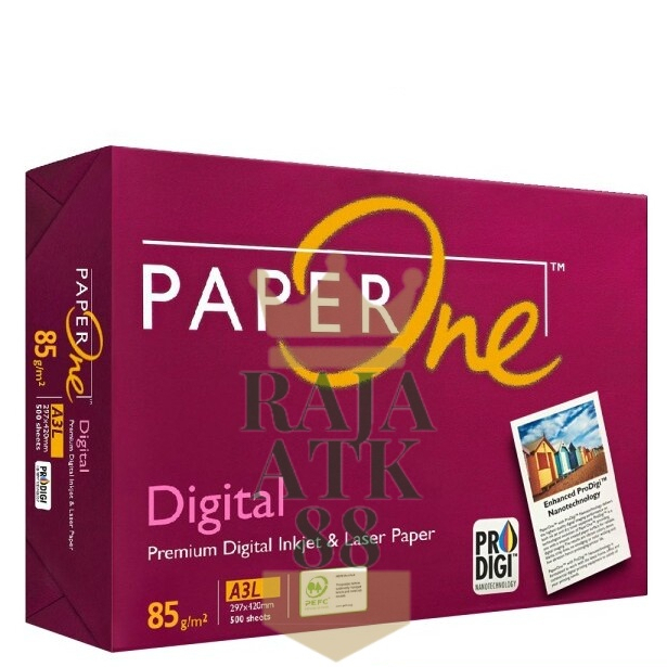 Paperone A3 paper one 85 Grams - 1 รีม