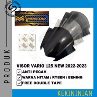 Visor Vario ใหม่ เทปอะคริลิค กันแตก 125 2023