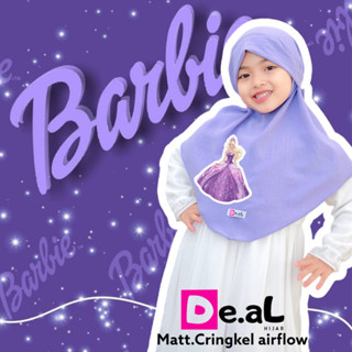 Arjuna HIJAB หมึกพิมพ์ทันที BARBIE ORI DE.AL HIJAB