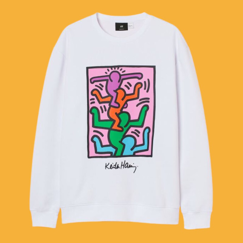 คอกลม H&M H&M KEITH HARING