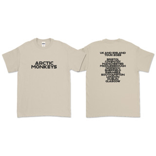 Arctic MONKEYS - TOUR UK IRELAND 2023 เสื้อยืด (ด้านหน้าและด้านหลัง)