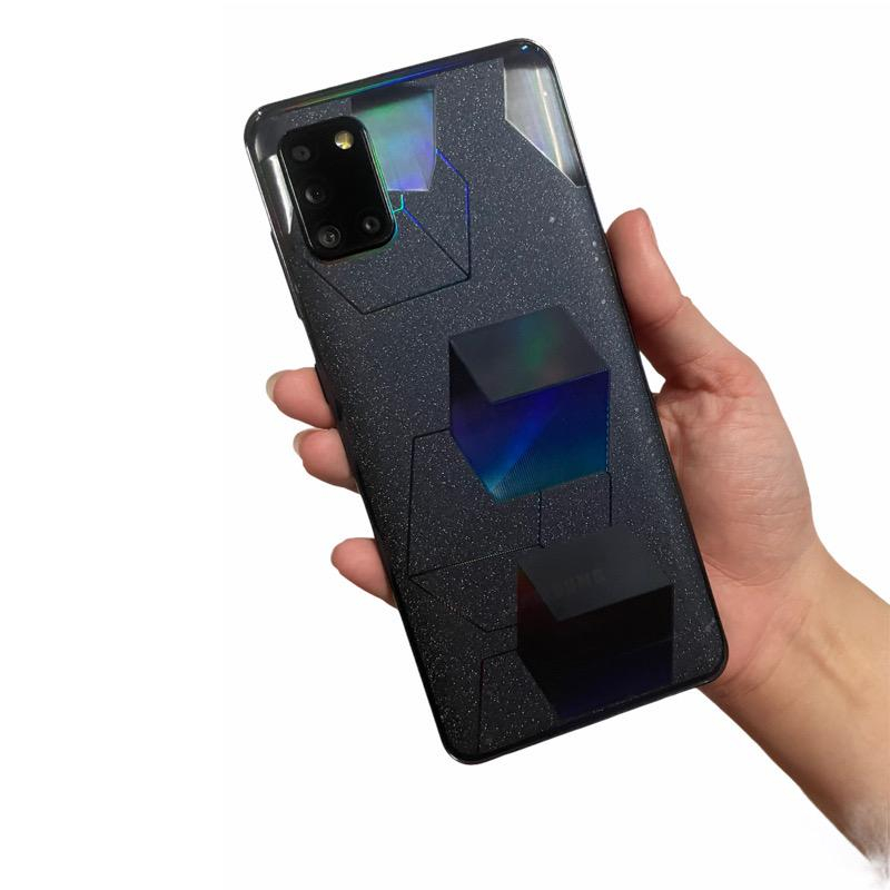 ผิวGlitter Cube 4D Samsung A10 A20 A30 A50 A70 A80 A01 A11 A21 A31 A51 A71 A02 A12 A22 A32 4G 5G A52