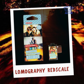 Lomography Redscale XR - ฟิล์มม้วน 35 มม., ISO 50/200, 36exp