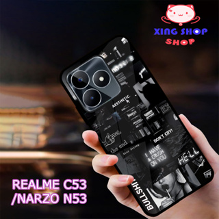 [IPS68] Realme C53 เคสมันวาว| Realme NARZO N53 | เคสร่วมสมัย คุณภาพดี | Xing ทุกร้าน| ลวดลายความงาม ART