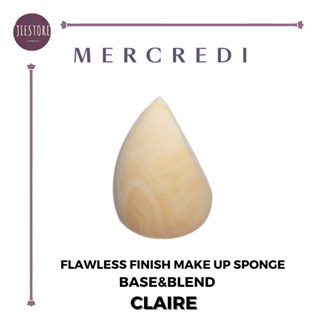 Mercredi-base &amp; Blend ฟองน้ําแต่งหน้า ไร้ที่ติ