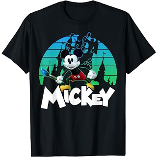 เสื้อยืด พิมพ์ลายโลโก้ Disney Epic Mickey แฟชั่นสําหรับเด็กผู้ชาย และผู้หญิง อายุ 12 3 4 5 6 7 8 9 10 11 12 ปี