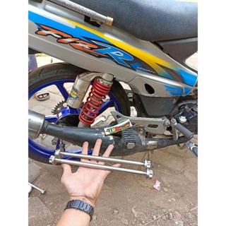 ชุดแขนเพลากลาง และหลัง yamaha Firz R สเตนเลส แบบเต็ม