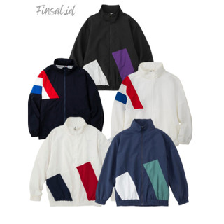 varsity jacket vintage windbreaker tracktop suit