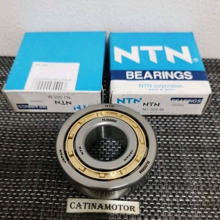BEARING NJ 305 BRASS TIE BUSHING รุ่นหม้อด้านข้าง
