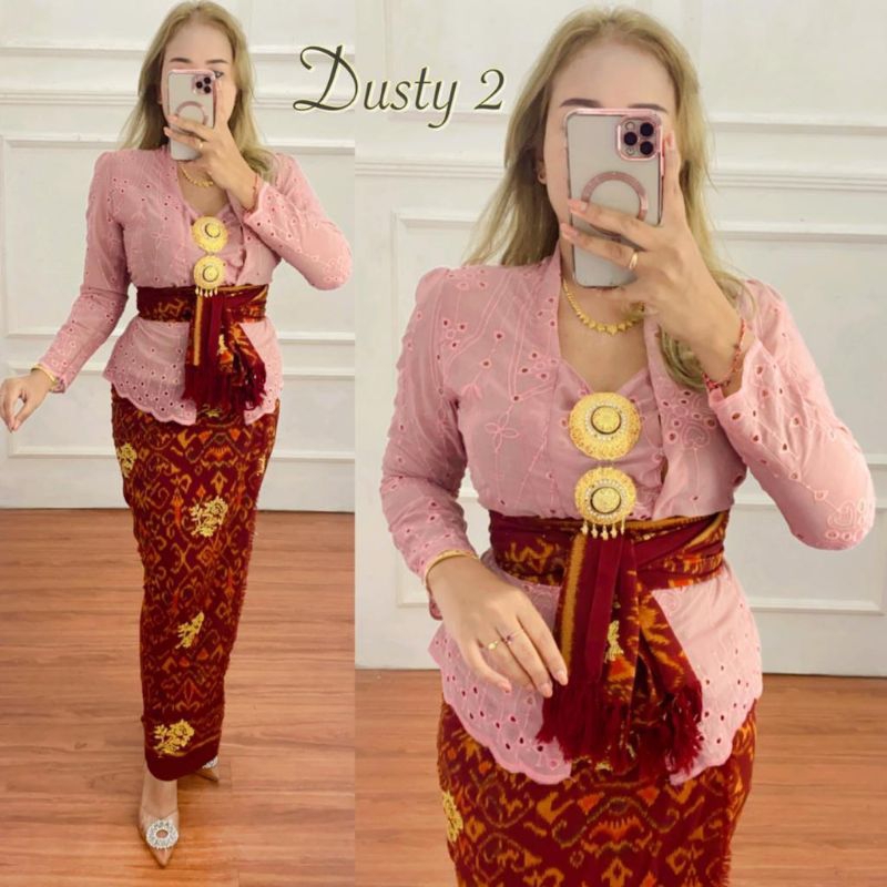 Kebaya ปัก Balines แขนยาว | Kebaya Modern (KEBAYA TOP ONLY)