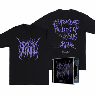 เสื้อยืด ลายโลโก้ Spastic (รวมแผ่น CD)