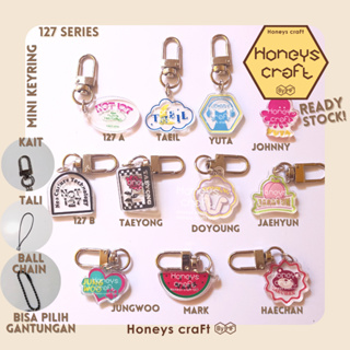 Honeys Craft - พวงกุญแจอะคริลิค ขนาดเล็ก ลาย NCT 127 Series สําหรับห้อยโทรศัพท์มือถือ