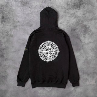 เสื้อกันหนาว มีฮู้ด ลาย STONE ISLAND HYPE 47