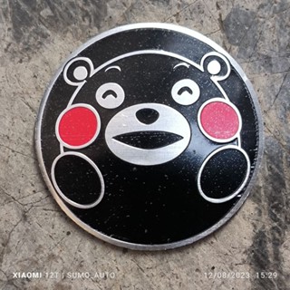 โลโก้สัญลักษณ์ Kumamon jdm วัสดุอลูมิเนียม