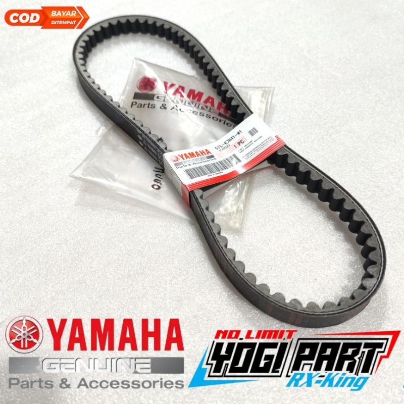 V BELT VENBEL YAMAHA NOUVO ORIGINAL DRIVE BELT 5TL-E7641-01