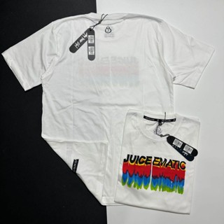 Amd 786 เสื้อเชิ้ต ลาย JUICE Tiedye สีขาว สําหรับผู้ชาย