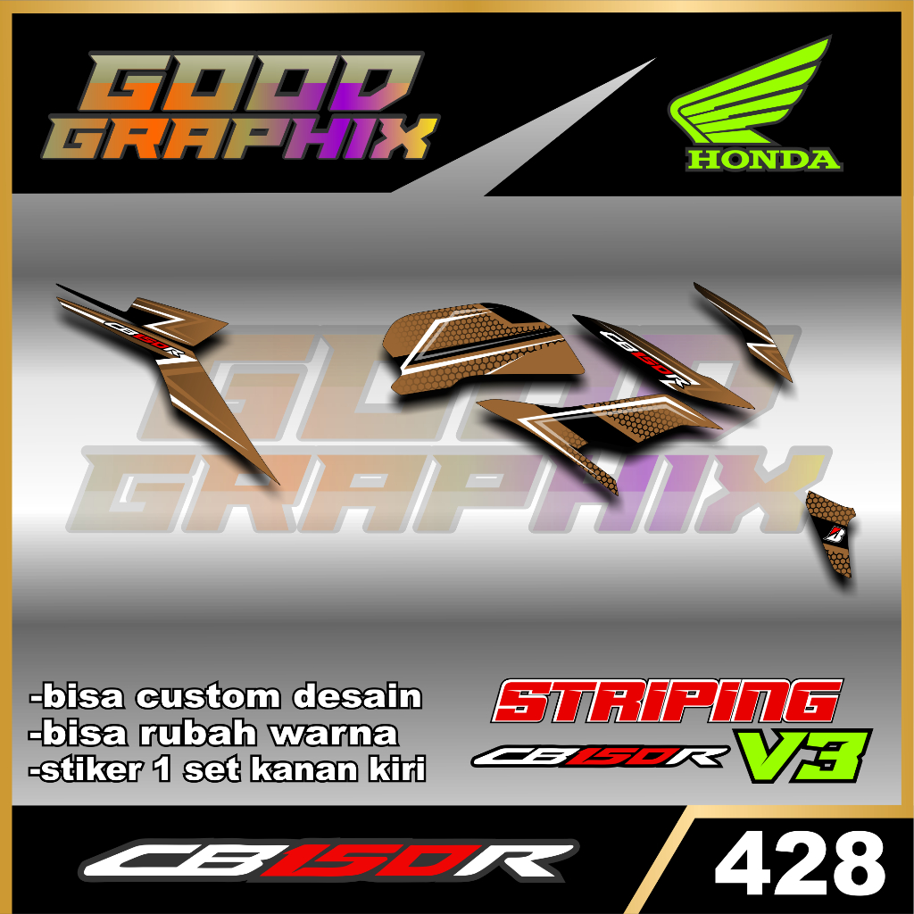 สติ๊กเกอร์ OLD CB 150R/STRIPING - OLD CB 150R สติ๊กเกอร์ VARIATIONS