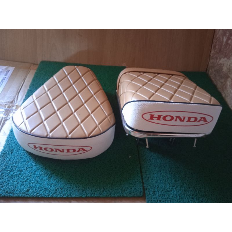 HONDA C70 C50 SEPARATED SEAT BROWN WAJIK FULL SET รุ่นใหม่ CAN BE BUY RETAIL