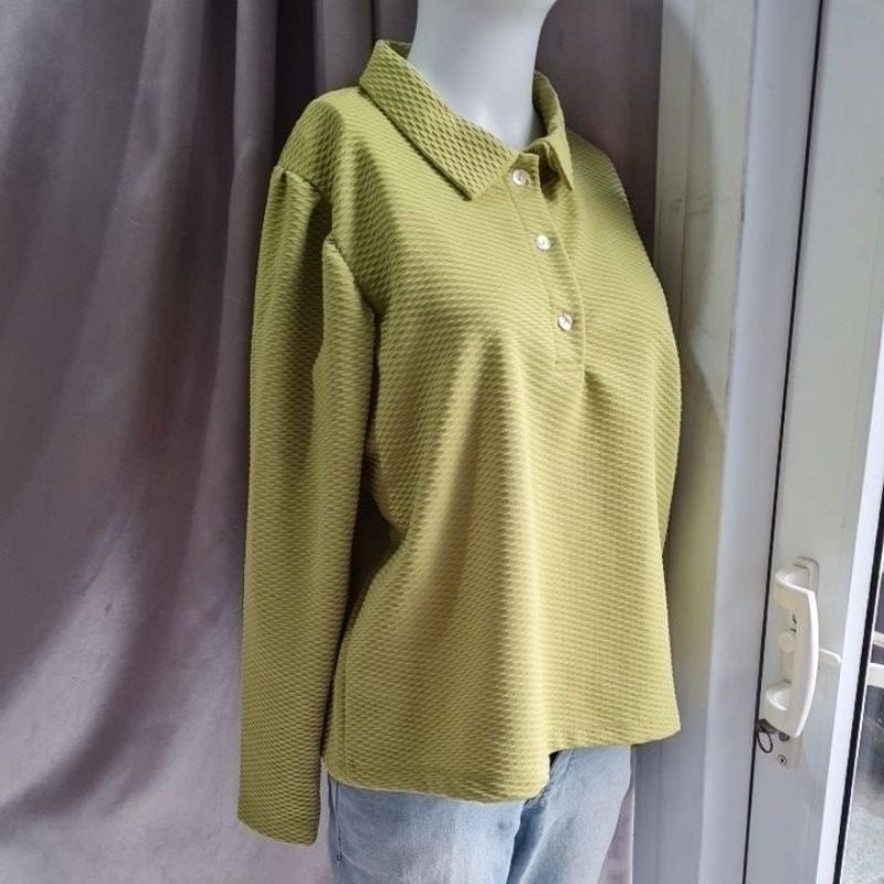 เสื้อตัวยาวผู้หญิงแบรนด์ AGNI LP98 P58 preloved