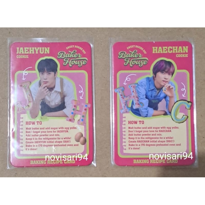 การ์ดสุ่ม PC Jaehyun Haechan MD Baker House NCT 127