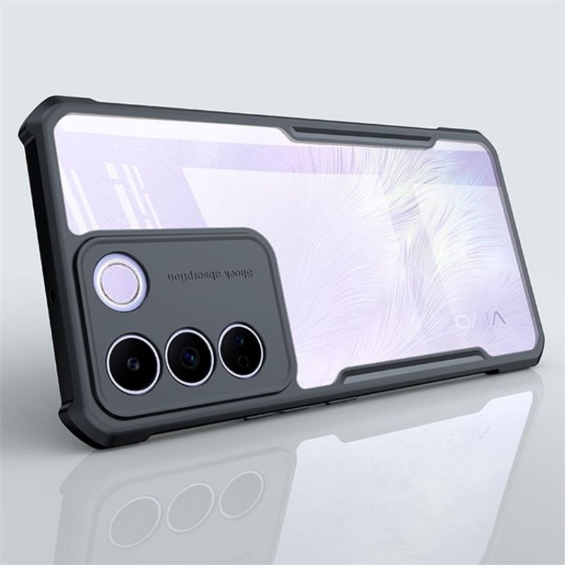 VIVO V27E / V25E / V25 / PRO 5G / V23E / V23 5G CASE TRANSPANTS SHOCKPROOF เกราะ ANTIC CASING ANTISH