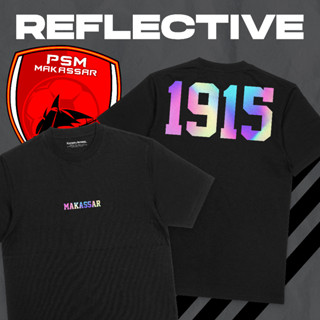 เสื้อยืด PSM "Makassar Reflective" - Juku Spell Laskar Rooster PSM Makassar สีสะท้อนแสง