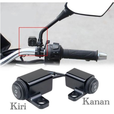 ENGINE STOP HANDLEBAR ON OFF SWITCH DMN ON OFF STATER BOX ON OFF HANDLEBAR SWITCH RX KING BYSON KLX 