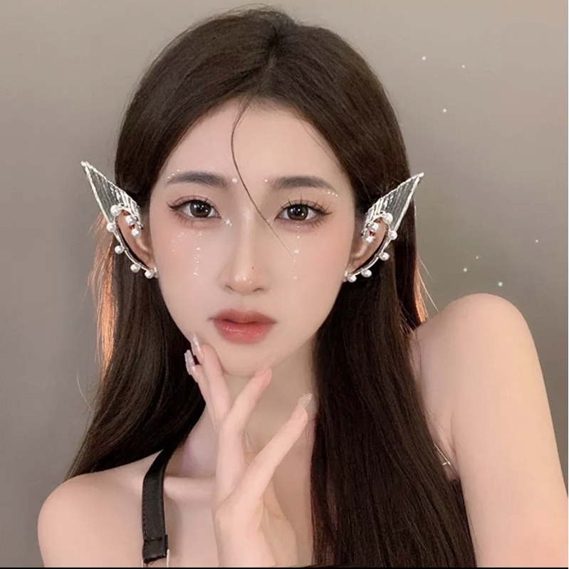ELF COSPLAY FAKE EARS ELF FAIRY EAR CLIP รุ่น FAKE EAR ELF EAR