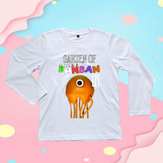 เสื้อยืดแขนยาว ผ้าฝ้าย พิมพ์ลายตัวอักษรเกม GARTEN OF BANBAN CHAPTER 3 นิ้ว สําหรับเด็กทุกเพศ