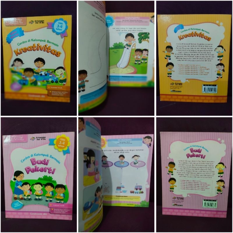 Smart in the Group of Play Creativity & Character Education สําหรับอายุ 3-4 ที933