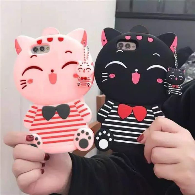 ล่าสุด Mimi Cat Character Softcase Oppo A5s A12 A7 A11k F9