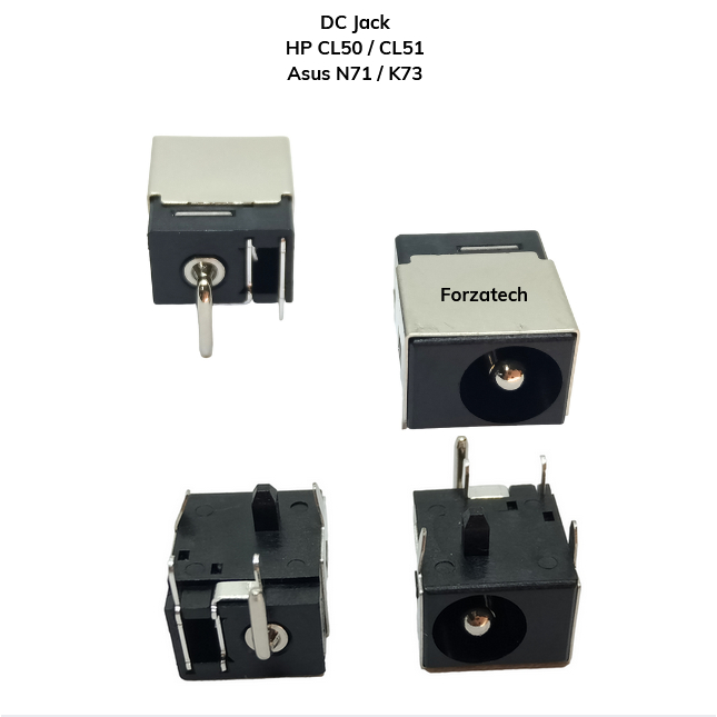 แจ็ค DC ASUS K73 K73B K73S N53 N53S N53J N10E UL30 N71 N71V A73 SK/ Hasee A460 i5 U10 U20/ HP CL50 C
