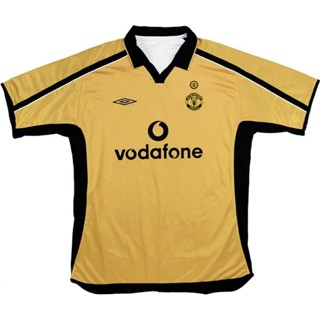 เสื้อกีฬาแขนสั้น ลายทีมที่ 3 2001 Jersey MU