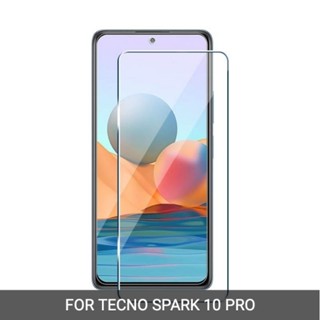 Tecno SPARK 10 PRO กระจกนิรภัย แบบใส ไม่มีคําสั่ง