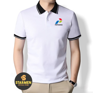 เสื้อยืดโปโล PERTAMINA PERTAMINA สําหรับผู้ชาย