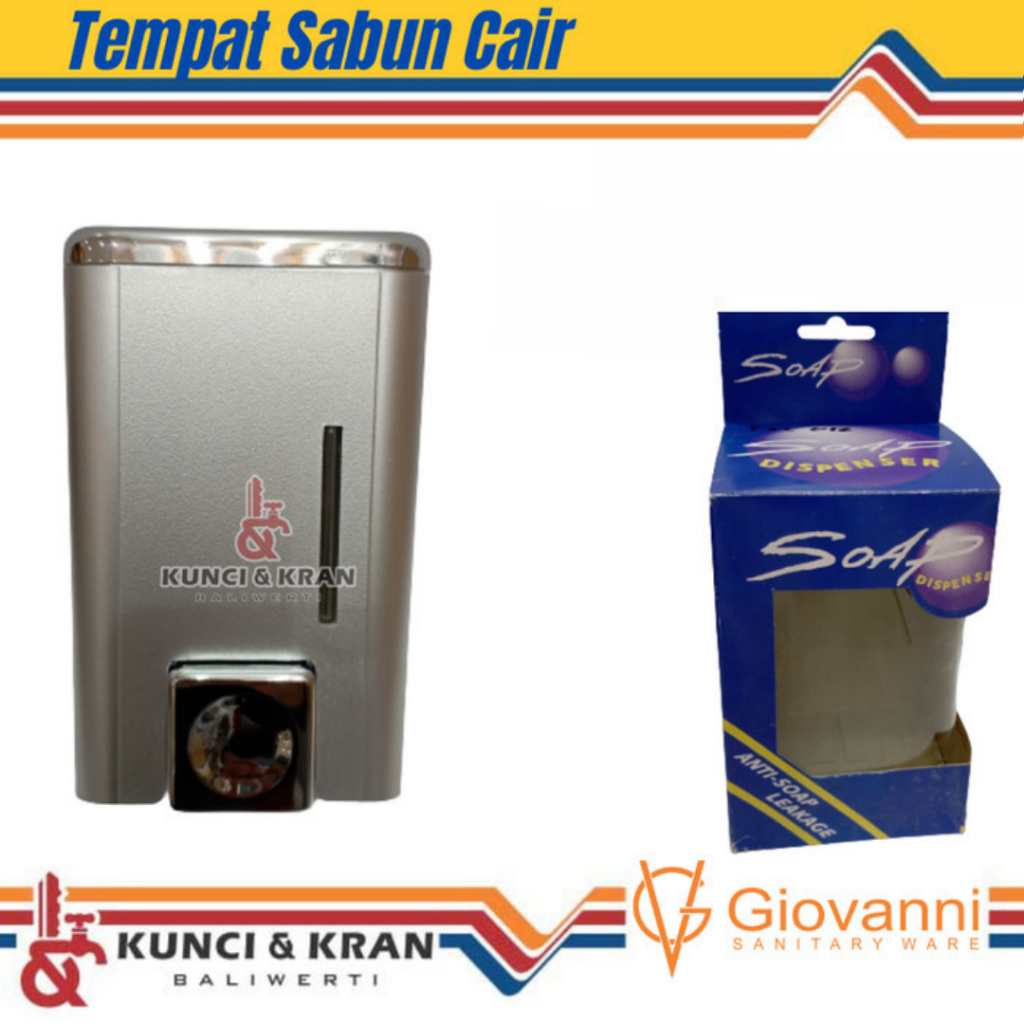 GIOVANNI UA001 CP เครื่องจ่ายสบู่ จิโอวานนี liquid เครื่องจ่ายสบู่