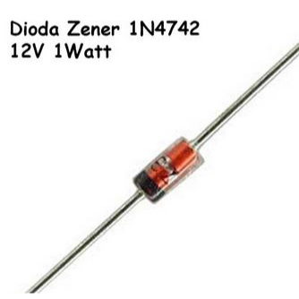 12v ไดโอด Zener 1w 1N4742 ไดโอด 12 v 1 1.0 1.0 w IN4742 DIP DO-41