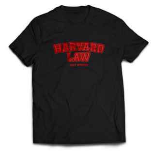 เสื้อยืด พิมพ์ลาย University HARVARD LAW สําหรับผู้ชาย และผู้ใหญ่