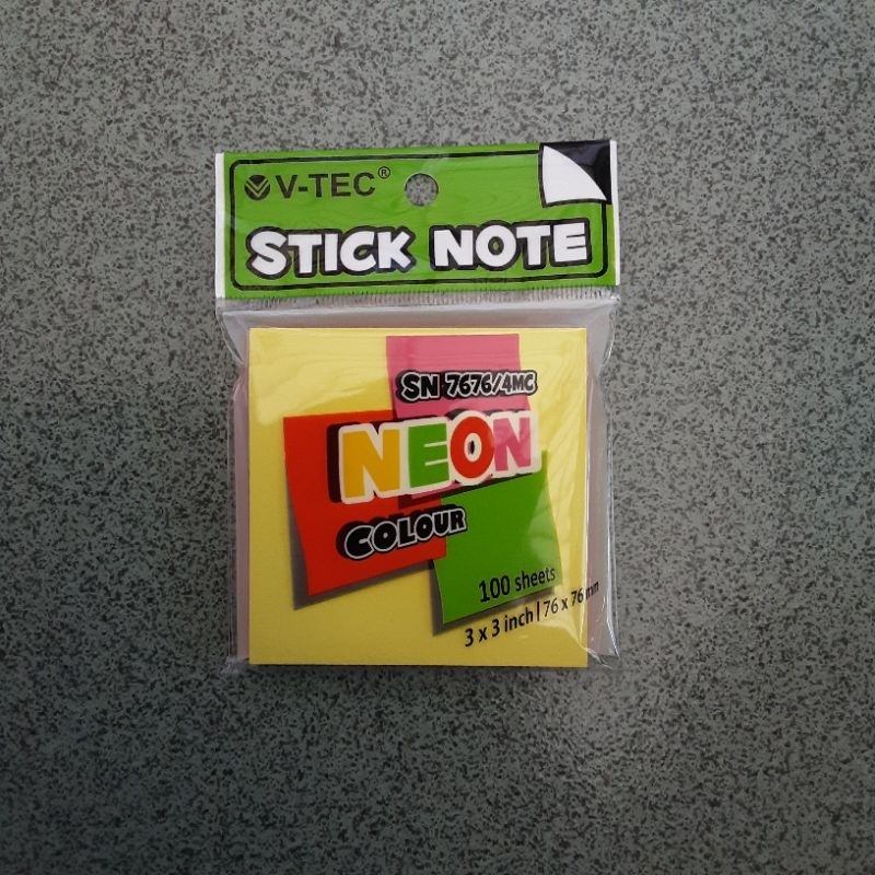 สติ๊กโน๊ต V-Tec*****