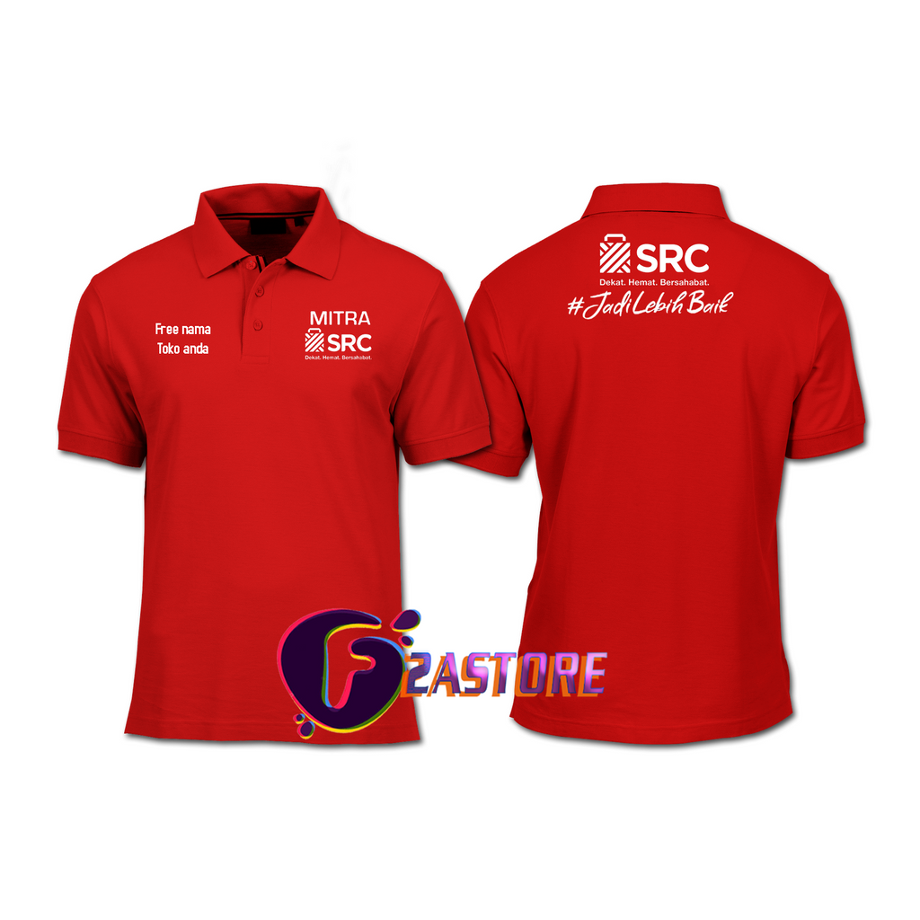 เสื้อยืดคอปกรุ่นเสื้อยืดคอปก PARTNER SRC SAMPOERNA RETAIL - 01 MEN-WOMEN LATEST F2ASTORE