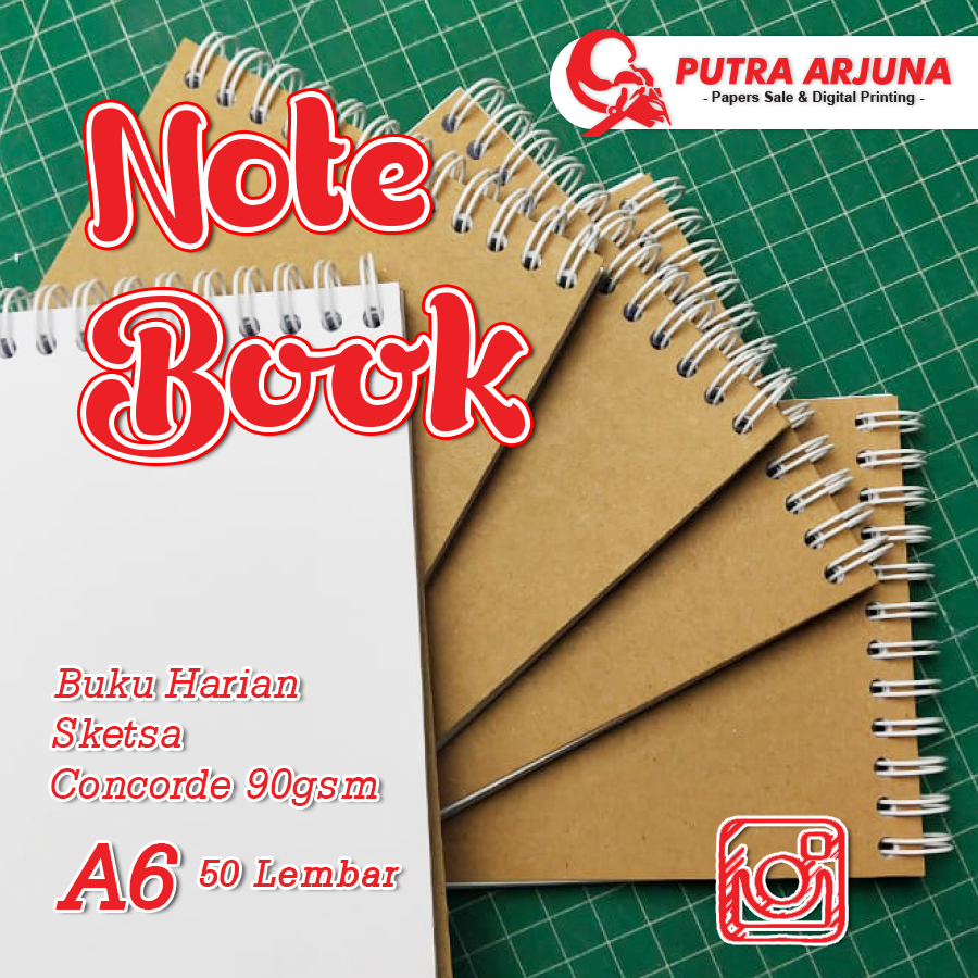 สมุดจดบันทึก A6 - SKETCHBOOK