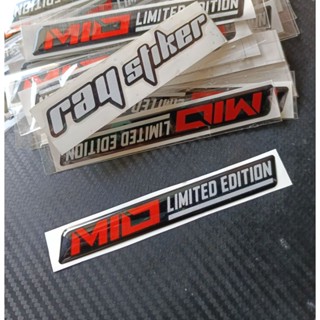 Mio LIMITED EDITION สติกเกอร์ตราสัญลักษณ์นูน 3D