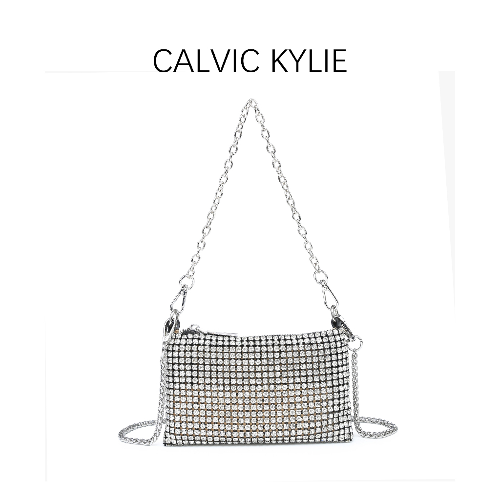 Calvic kylie-กระเป๋าผู้หญิงนําเข้ากระเป๋าสะพายผู้หญิงกระเป๋าถือกระเป๋าสะพายกระเป๋าสะพายกระเป๋าผู้หญิ