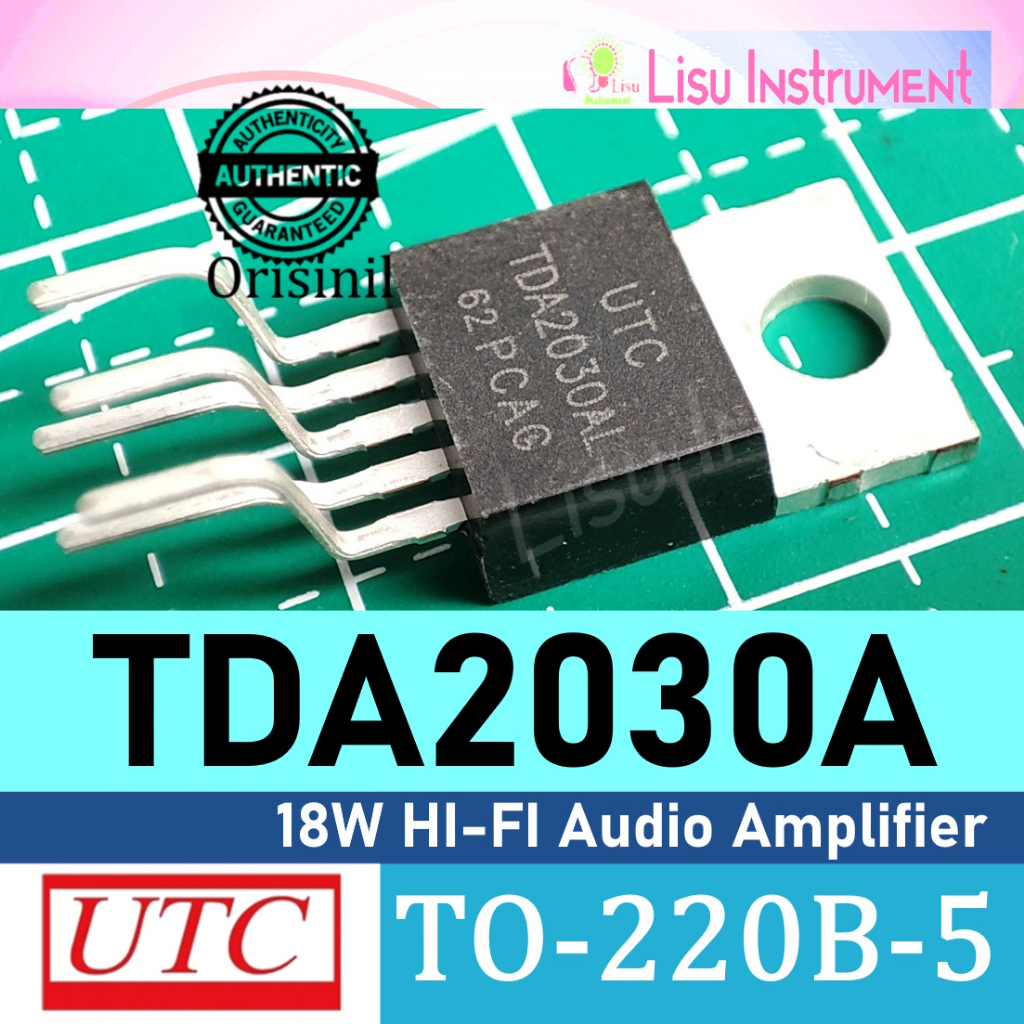 TDA2030A 18W HI-FI เครื่องขยายเสียงและ 35W Driver TDA2030AL TDA2030 UTC เดิม